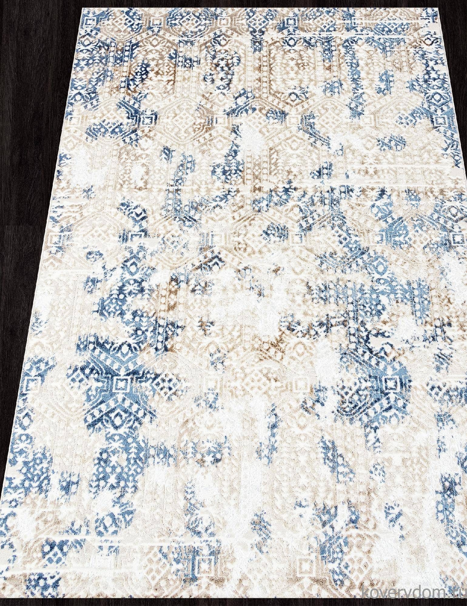 Ковер ANTEP O1699 630 CREAM / BLUE Ковер ANTEP O1699 630 CREAM / BLUE