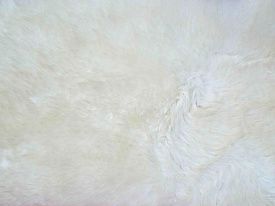 Ворсистый овчина шестишкурная WHITE