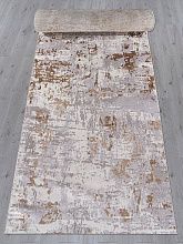 Круглый ковровая Дорожка PALERMO F284 GRAY-GREEN