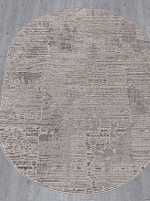 Винтажный ковер LIMAN F168 CREAM-GRAY Овал