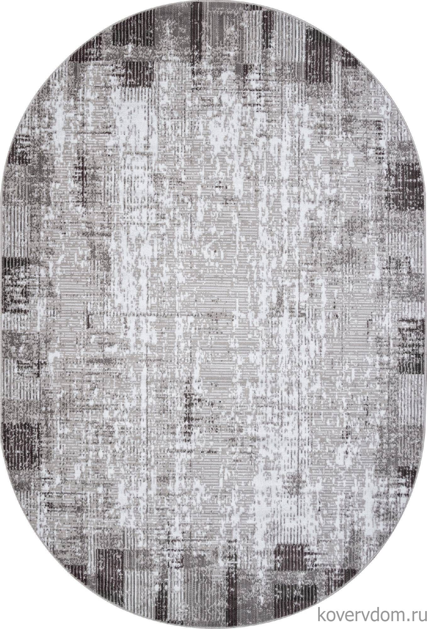 Ковер SILVER F396 GRAY Овал Ковер SILVER F396 GRAY Овал