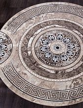 Ковер VALENCIA DELUXE d300 BROWN Круг