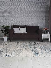 Ковер из Турции голубой AMELI 5072A CREAM / P.D.BLUE