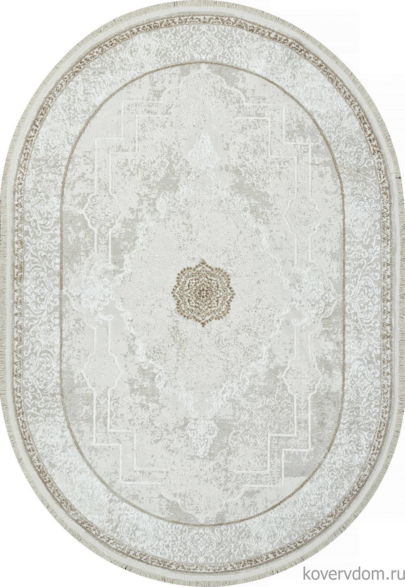 Ковер RUBI 26702Z CREAM / WHITE Овал