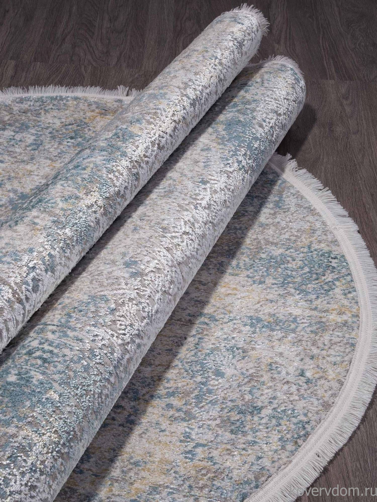 Ковер AJMAL LP 257 CREAM / TURQUOISE Овал