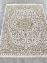 Круглый ковер MOSSO 27239A CREAM / GOLD