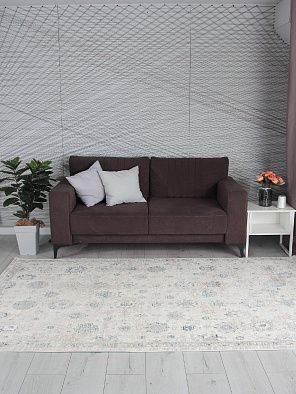 Ковер LILY 9312A S.WHITE / P.BLUE