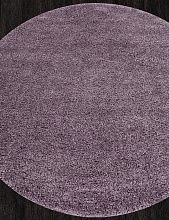 Ковер фиолетовый SHAGGY TREND L001 LIGHT PURPLE Круг