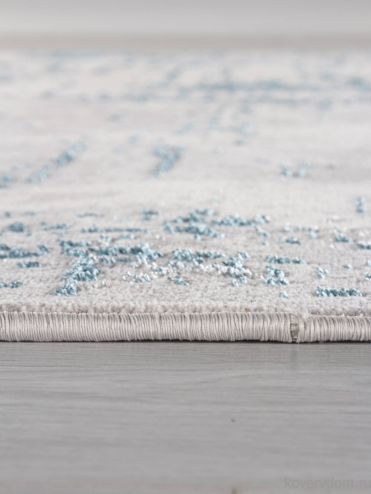 Ковер LIMAN F169 CREAM-D.BLUE Овал