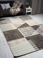 Ковер PRAGA 06052B BROWN / TOZ GRI