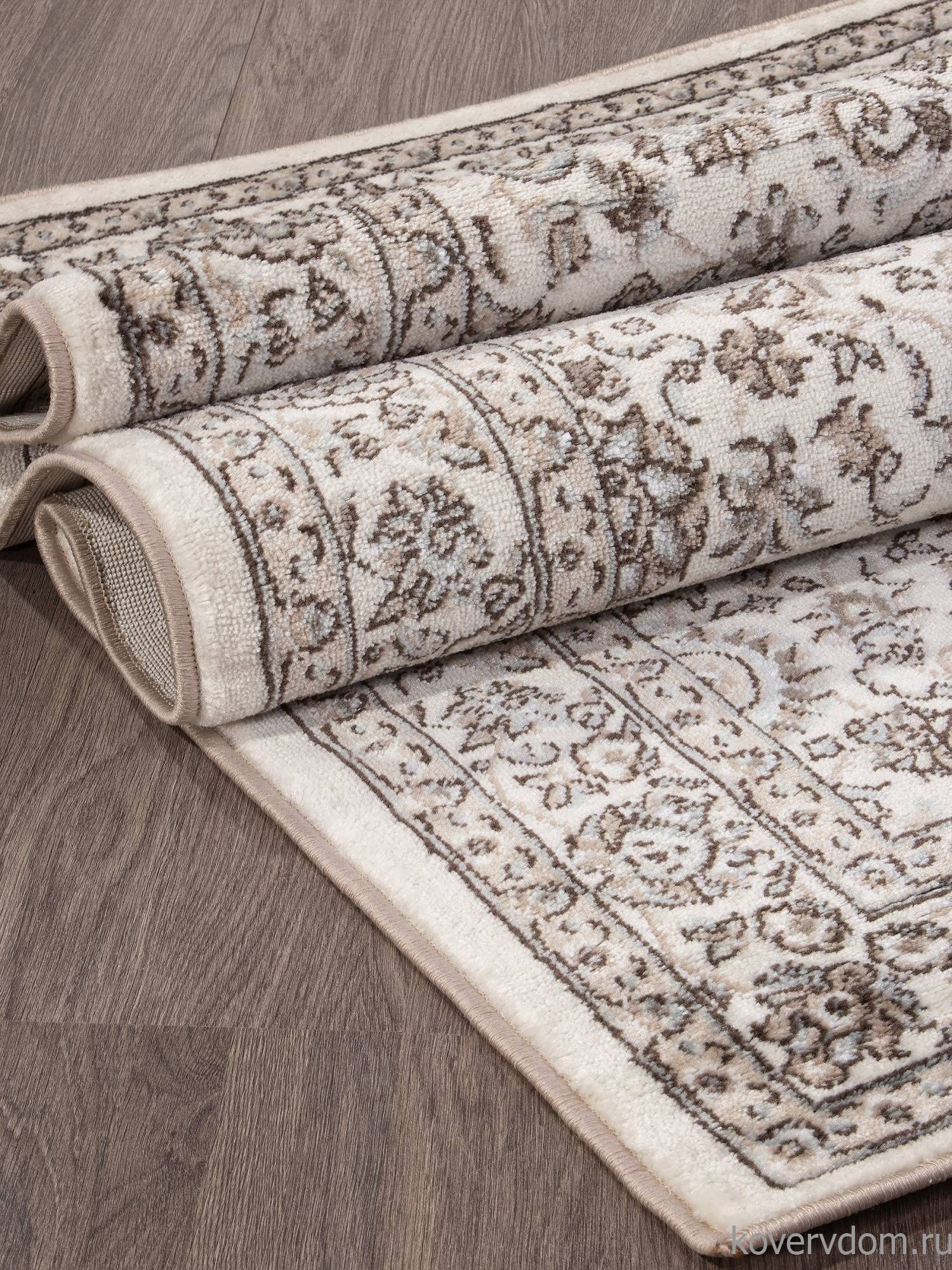 Ковер LUXE L009 CREAM-BROWN