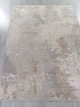 Пушистый круглый ковер LIMAN F171 BEIGE