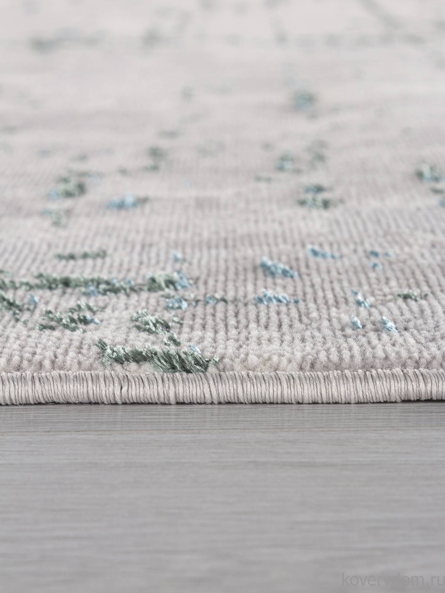 Ковер LIMAN F169 CREAM-D.GREEN Овал