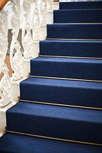 Круглый ковровая дорожка на лестницу однотонная для офиса на резиновой основе PP 806