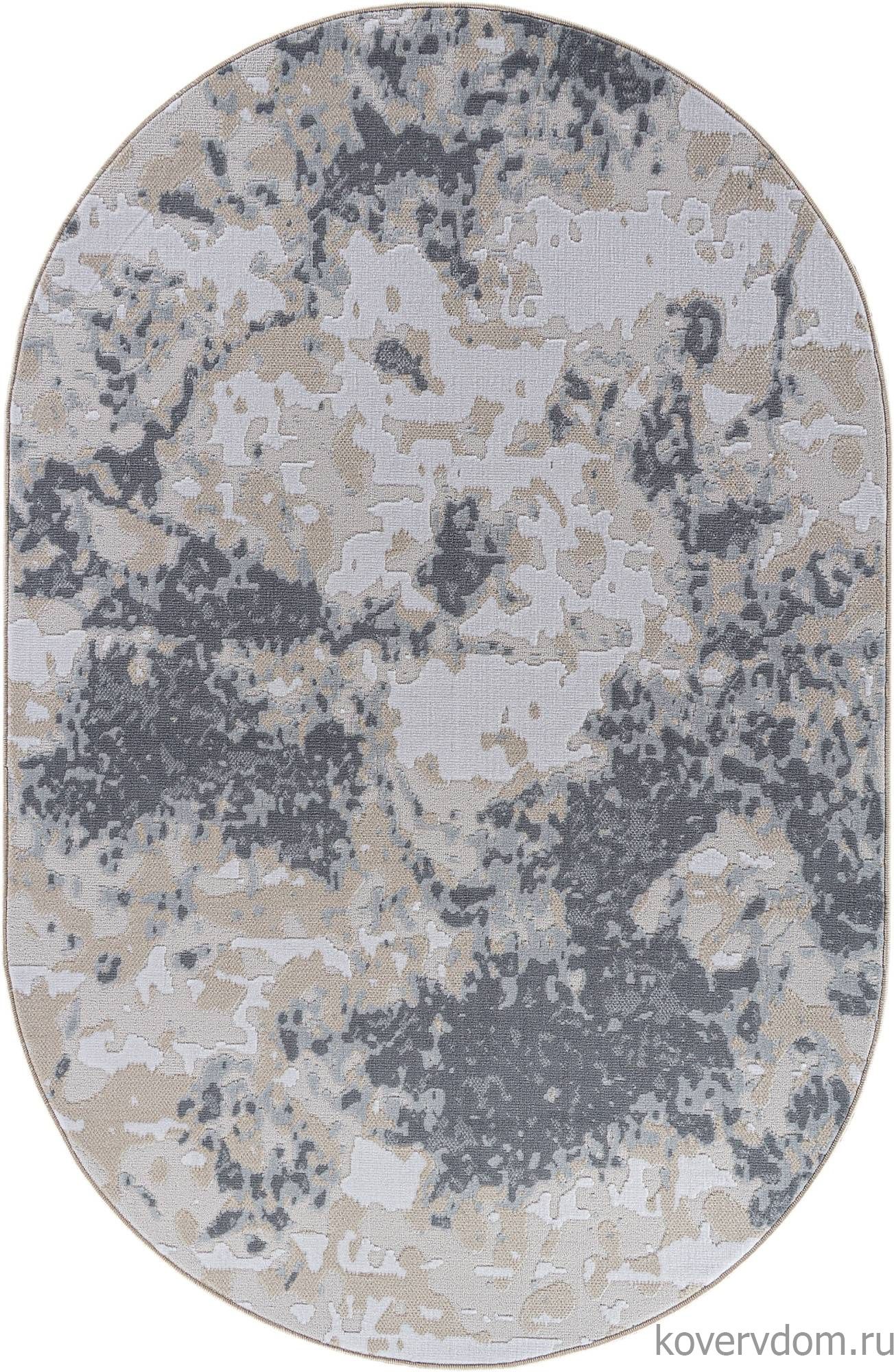 Ковер CUBA F269 BLUE Овал
