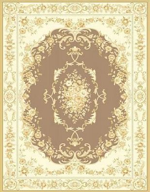 Рельефный ковер из вискозы VENEZIA 5082 191872b lt brow