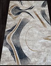 Ковер из Турции голубой NENSI GL059E BROWN / BROWN