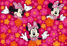 Ковер рельефный из Китая ручной работы Disney Mickey Mouse 16617-16618