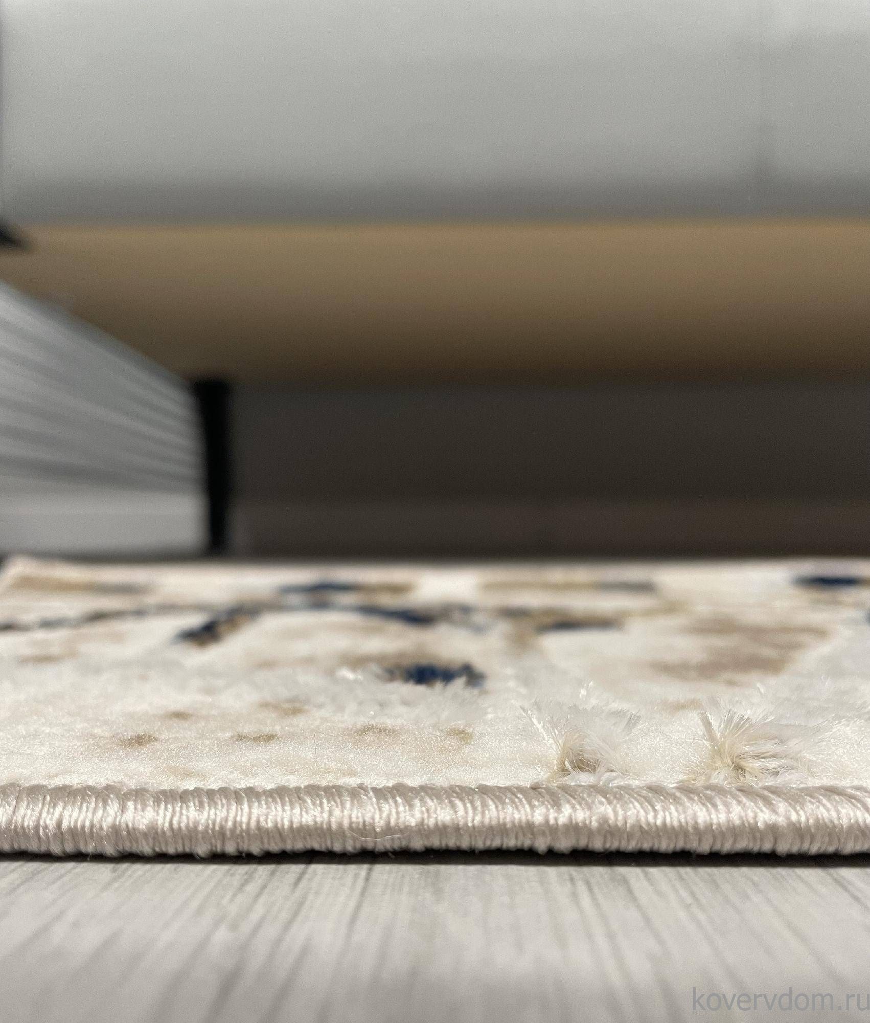 Ковровая Дорожка ANTEP O1699 630 CREAM / BLUE Ковровая Дорожка ANTEP O1699 630 CREAM / BLUE