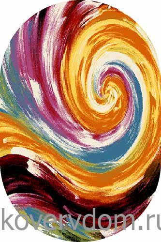 Детский ковер Кристэл 2949 multicolor ОВАЛ 