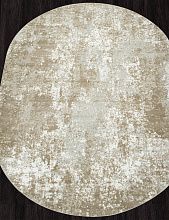 Абстрактный ковер SIRIUS F198 BEIGE-NATURAL Овал